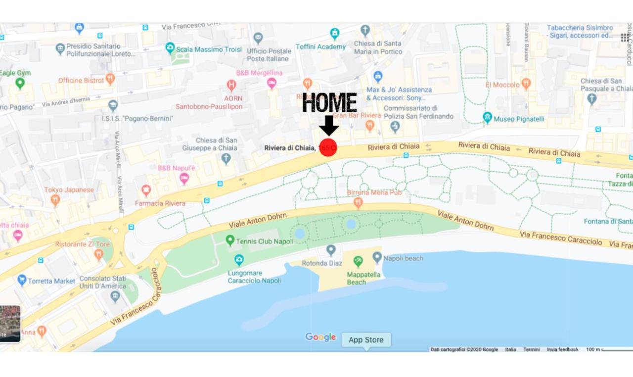 Chiaia Premium Flat, Naples Center, Near Seaside Apartment Екстериор снимка